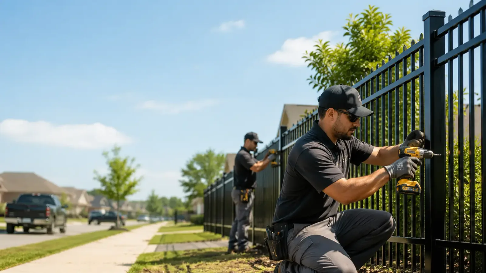 Metal Fence Installation in Washington, CT